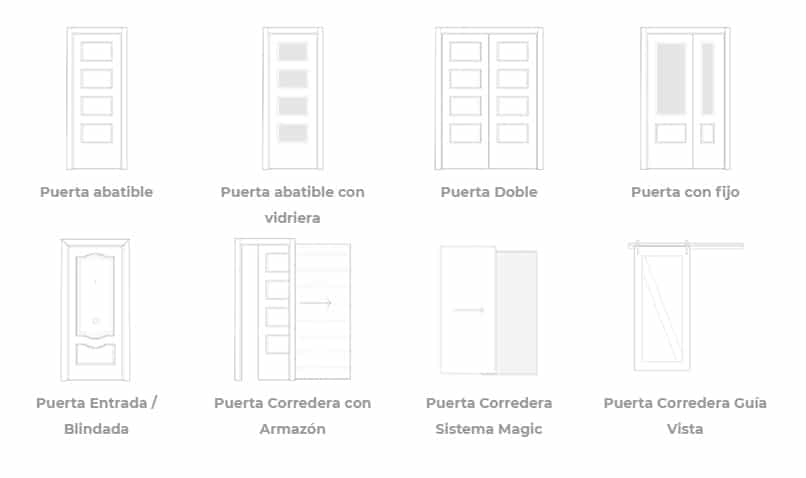 Puertas de paso lacadas en Palma de Mallorca